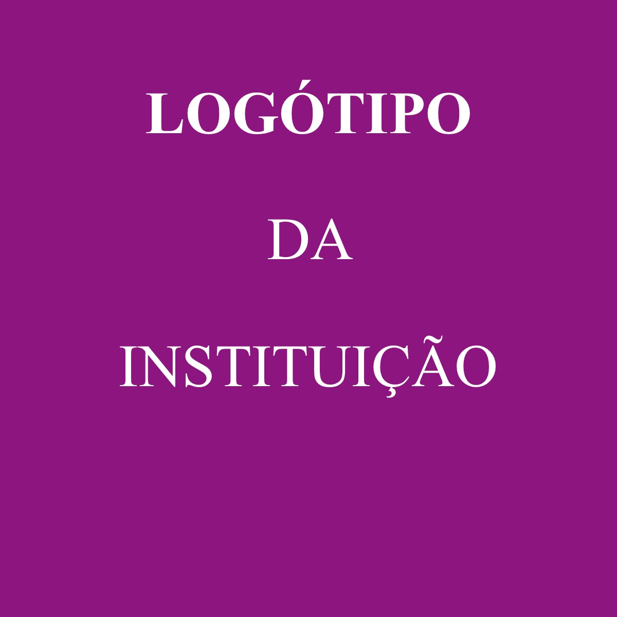 logo instituicao exemplo